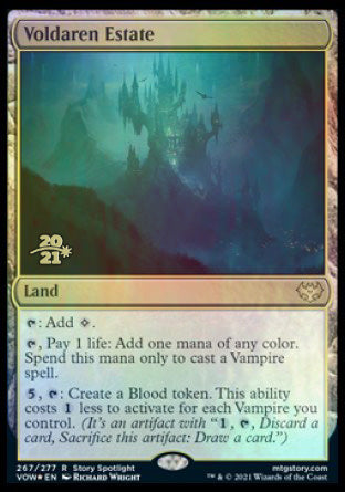 Voldaren Estate [Innistrad: Crimson Vow Prerelease Promos] | Golgari Games