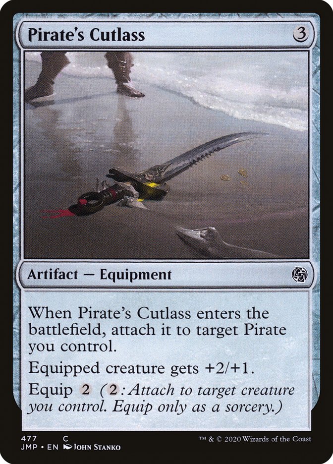 Pirate's Cutlass [Jumpstart] | Local Legends