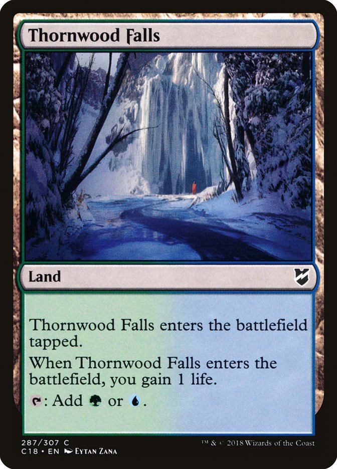 Thornwood Falls [Commander 2018] | Golgari Games