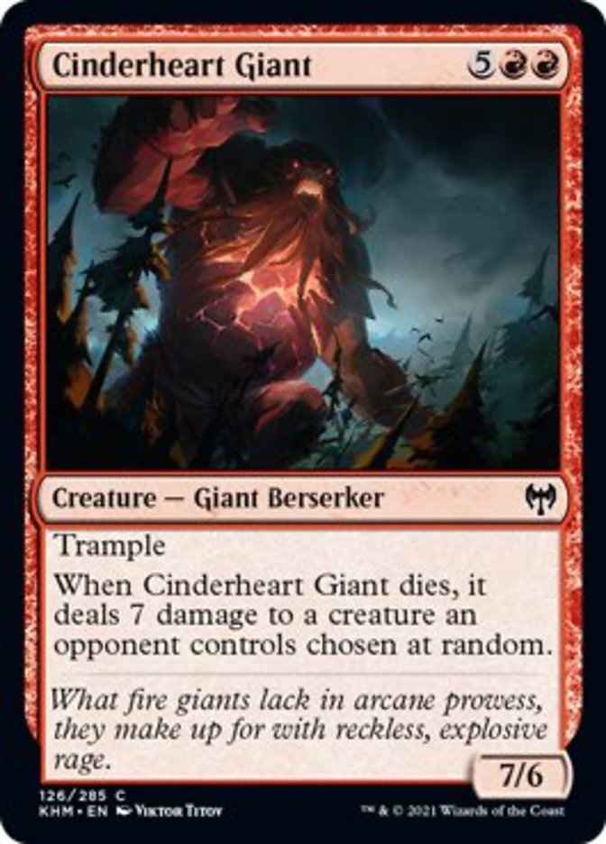 Cinderheart Giant [Kaldheim] | Golgari Games