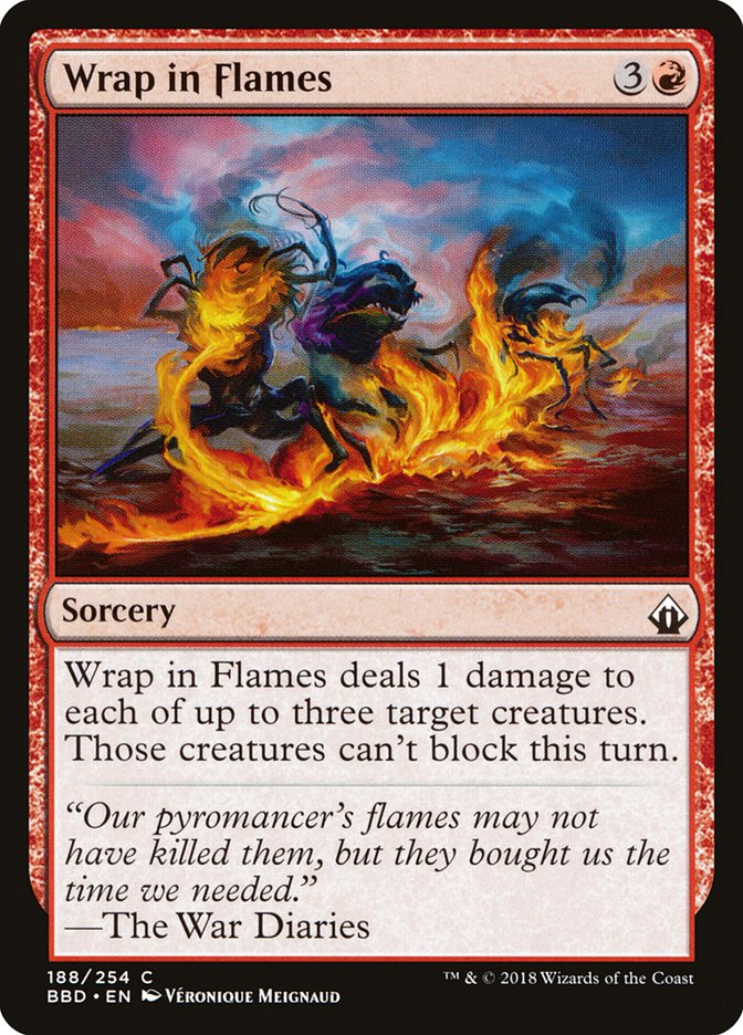 Wrap in Flames [Battlebond] | Golgari Games