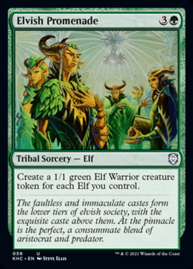 Elvish Promenade [Kaldheim Commander] | Local Legends