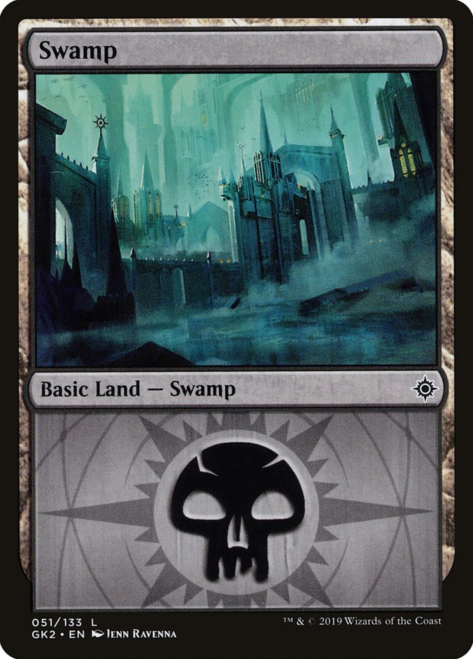 Swamp (51) [Ravnica Allegiance Guild Kit] | Local Legends