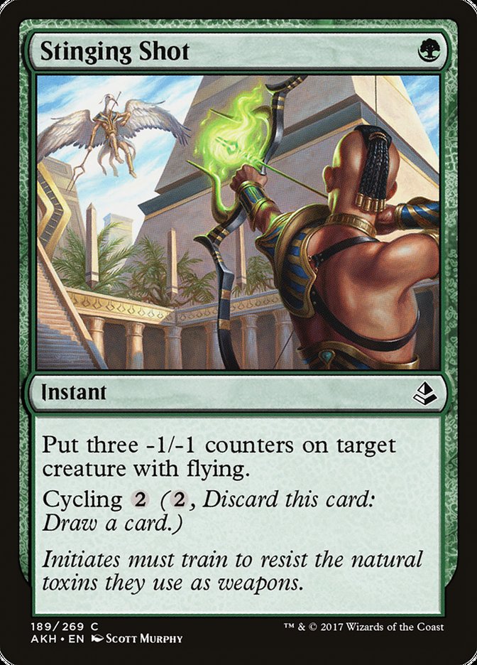 Stinging Shot [Amonkhet] | Local Legends