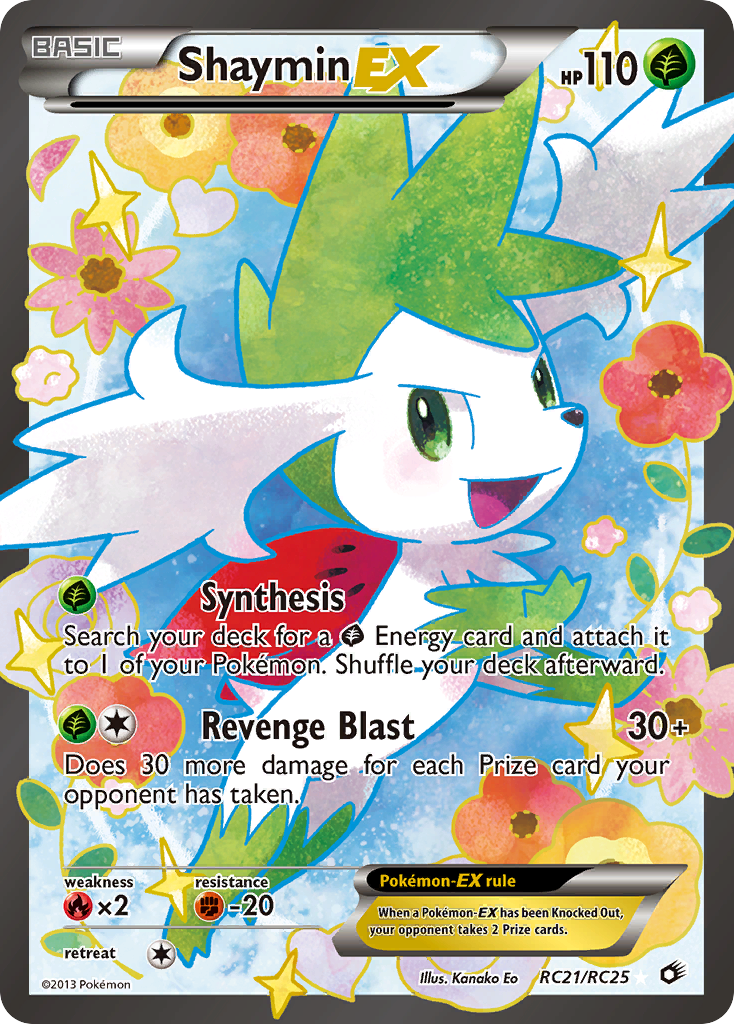 Shaymin EX (RC21/RC25) [Black & White: Legendary Treasures] | Golgari Games