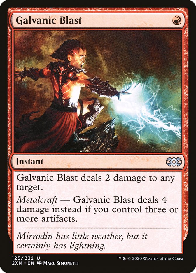 Galvanic Blast [Double Masters] | Local Legends