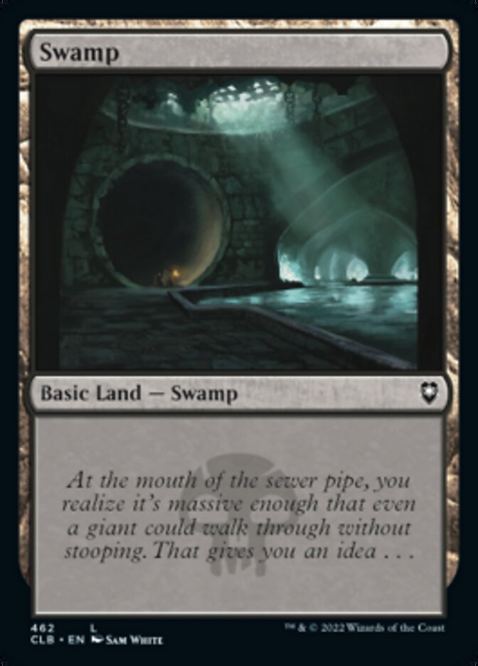 Swamp (462) [Commander Legends: Battle for Baldur's Gate] | Golgari Games