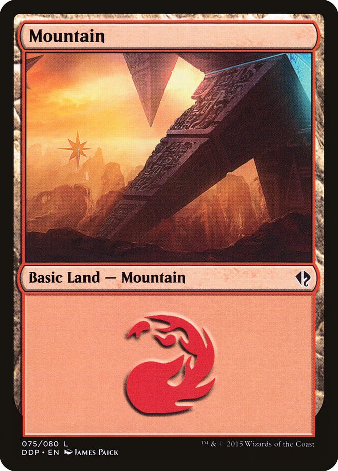 Mountain (75) [Duel Decks: Zendikar vs. Eldrazi] | Local Legends