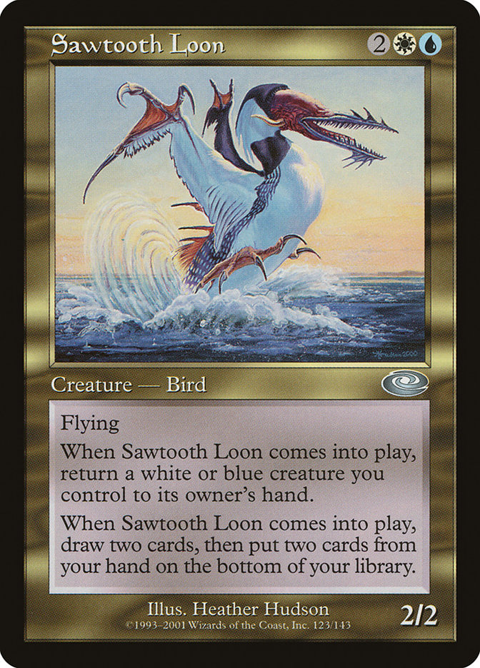Sawtooth Loon [Planeshift] | Local Legends