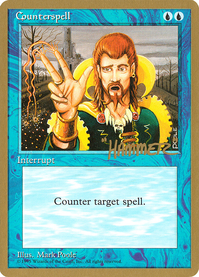 Counterspell (Shawn "Hammer" Regnier) [Pro Tour Collector Set] | Local Legends