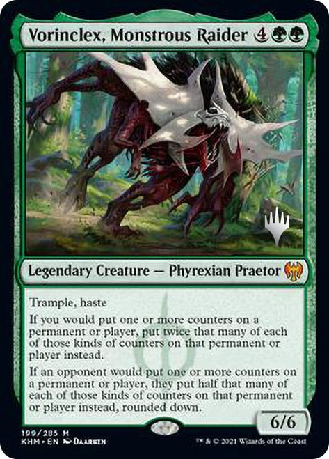 Vorinclex, Monstrous Raider (Promo Pack) [Kaldheim Promos] | Golgari Games