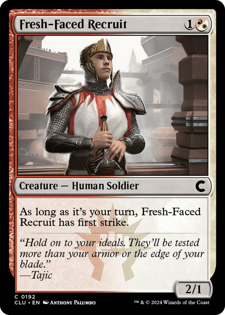 Fresh-Faced Recruit [Ravnica: Clue Edition] | Local Legends