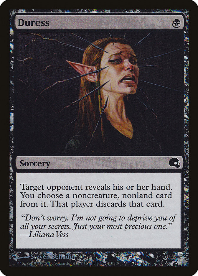Duress [Premium Deck Series: Graveborn] | Local Legends