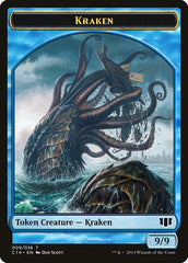 Kraken // Zombie (011/036) Double-sided Token [Commander 2014 Tokens] | Golgari Games