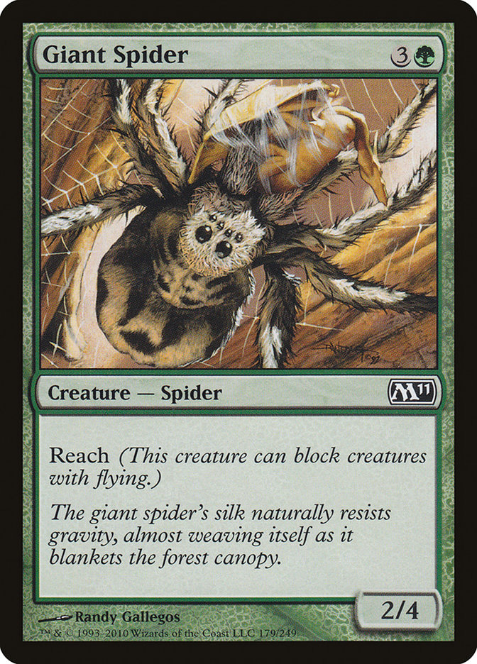 Giant Spider [Magic 2011] | Golgari Games