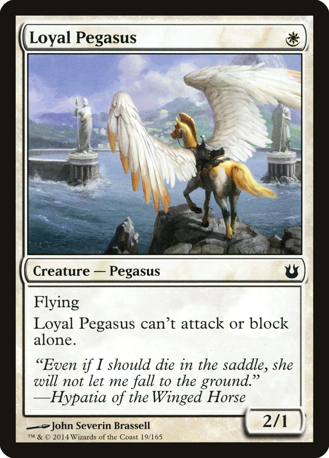 Loyal Pegasus [Born of the Gods] | Golgari Games