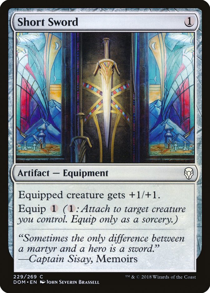 Short Sword [Dominaria] | Local Legends
