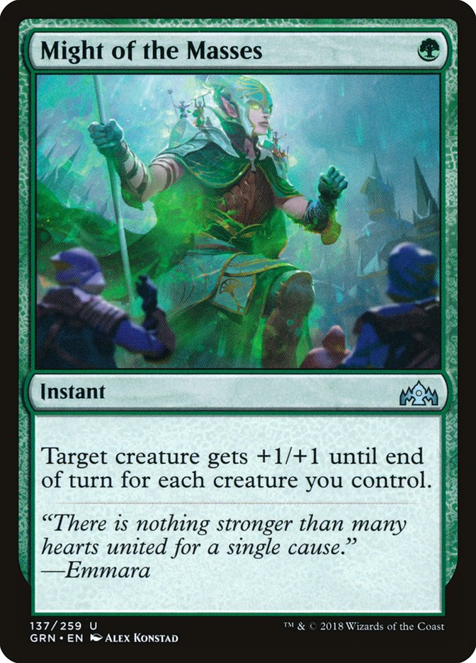Might of the Masses [Guilds of Ravnica] | Local Legends
