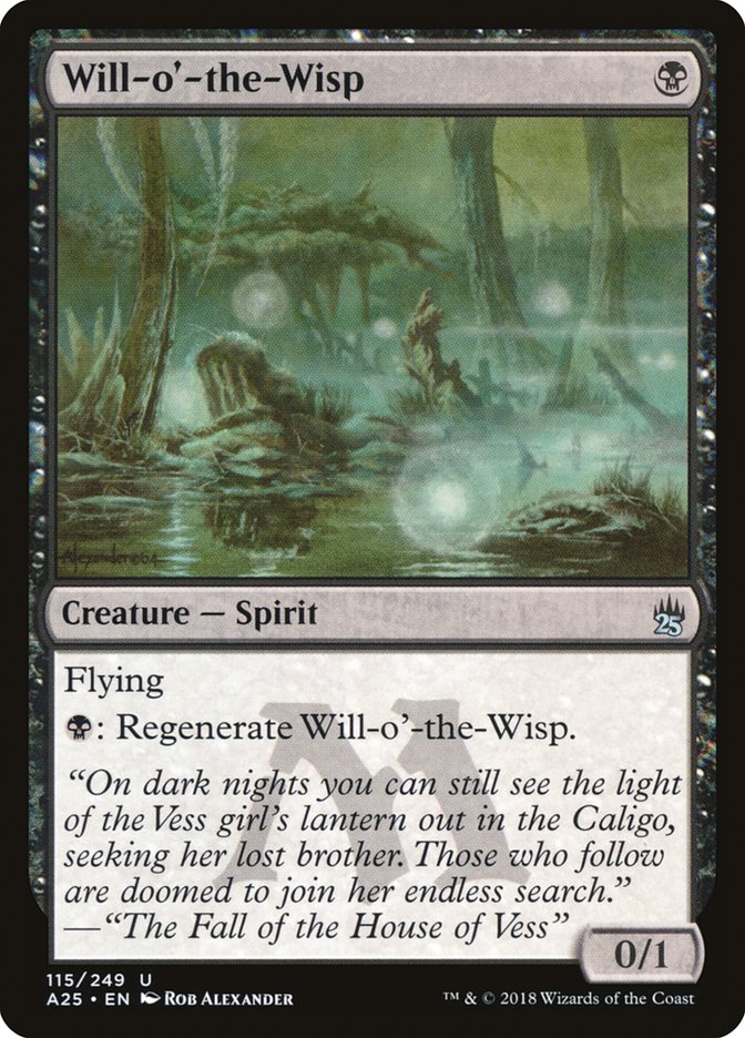 Will-o'-the-Wisp [Masters 25] | Golgari Games