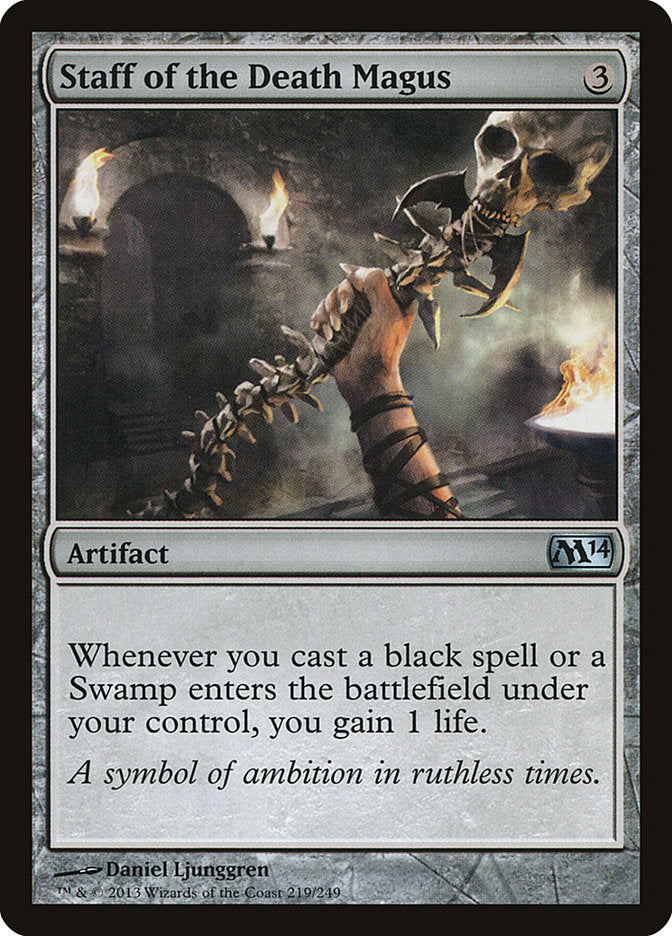 Staff of the Death Magus [Magic 2014] | Local Legends