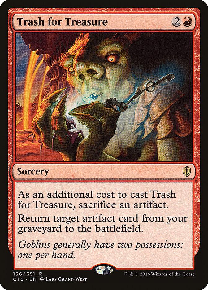 Trash for Treasure [Commander 2016] | Golgari Games