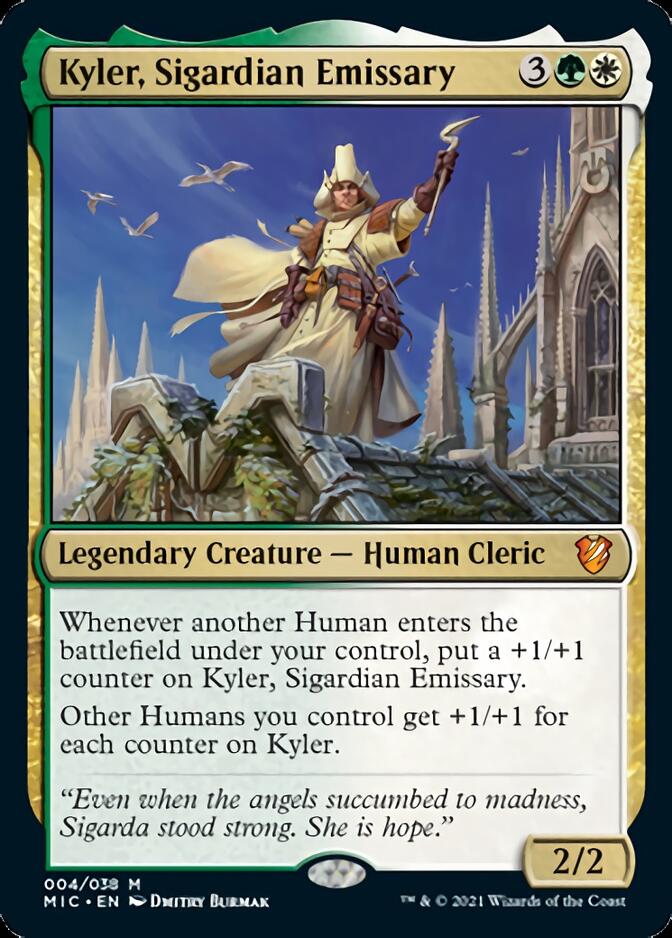 Kyler, Sigardian Emissary [Innistrad: Midnight Hunt Commander] | Golgari Games