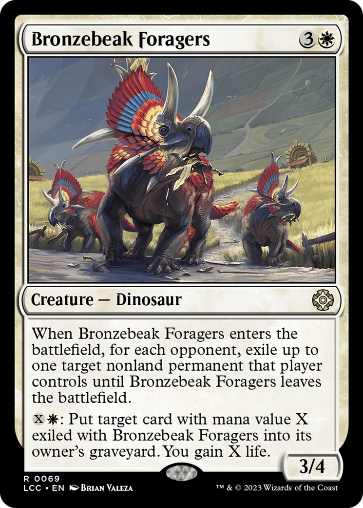 Bronzebeak Foragers [The Lost Caverns of Ixalan Commander] | Local Legends