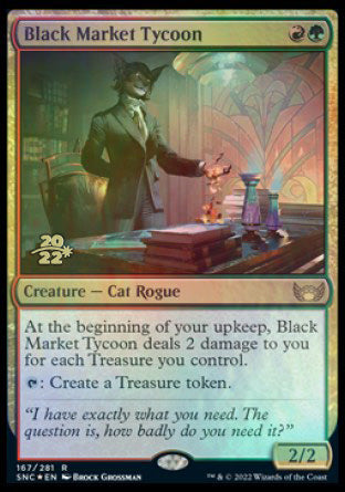 Black Market Tycoon [Streets of New Capenna Prerelease Promos] | Golgari Games