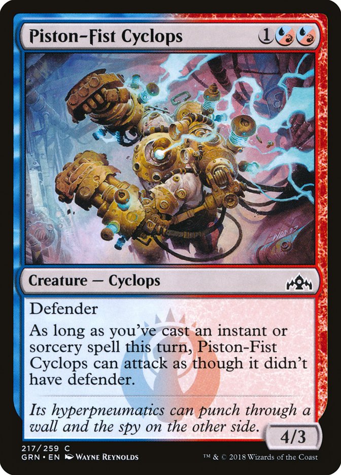 Piston-Fist Cyclops [Guilds of Ravnica] | Local Legends