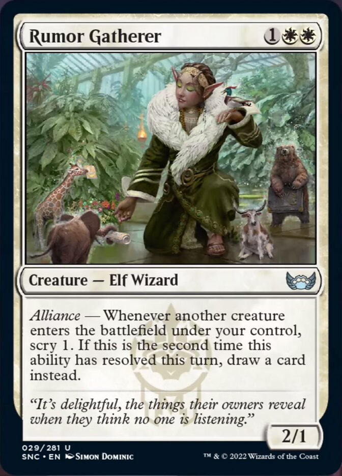 Rumor Gatherer [Streets of New Capenna] | Local Legends