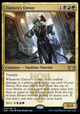 Ziatora's Envoy (Promo Pack) [Streets of New Capenna Promos] | Golgari Games