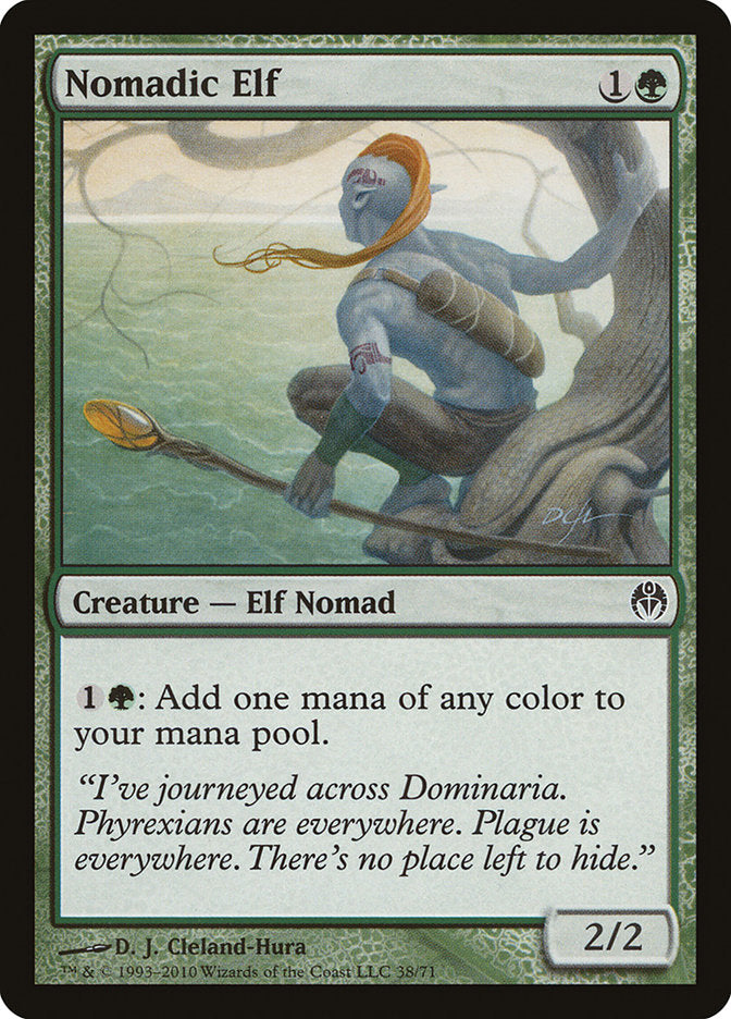 Nomadic Elf [Duel Decks: Phyrexia vs. the Coalition] | Golgari Games