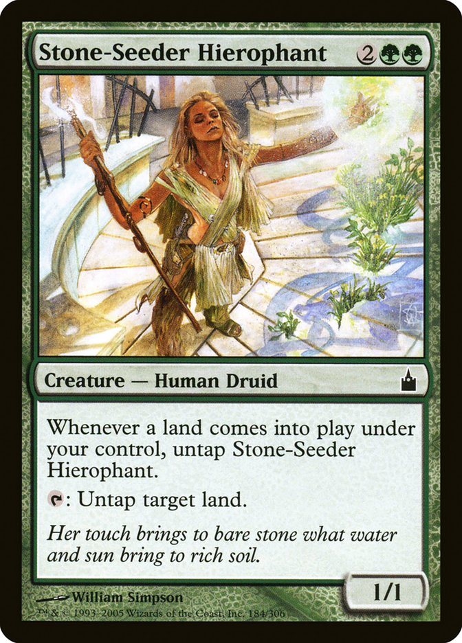 Stone-Seeder Hierophant [Ravnica: City of Guilds] | Local Legends