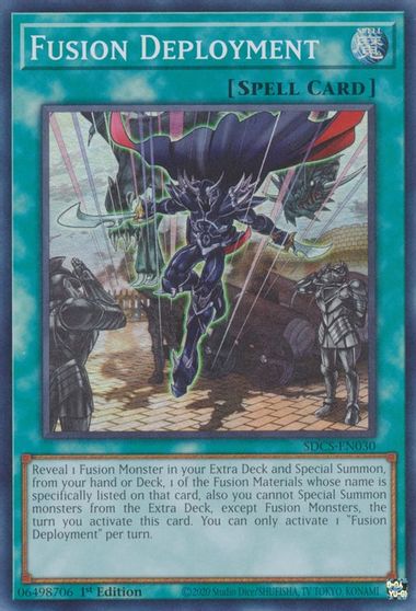 Fusion Deployment [SDCS-EN030] Super Rare | Golgari Games