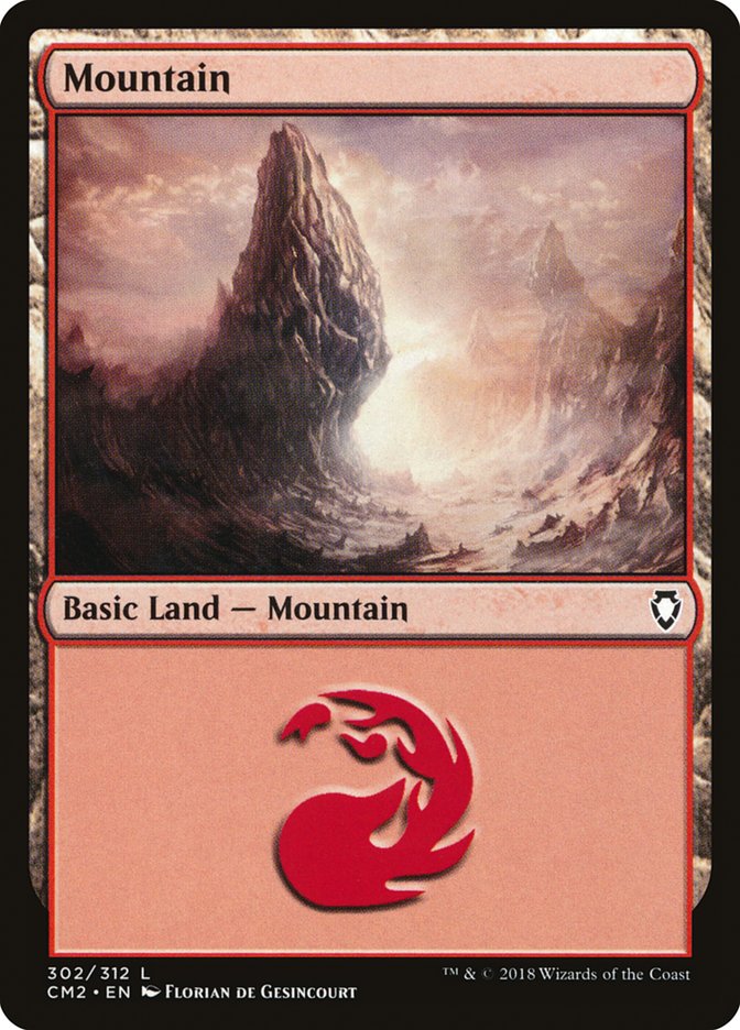 Mountain (302) [Commander Anthology Volume II] | Golgari Games