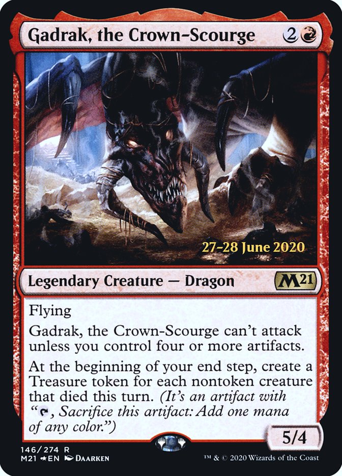 Gadrak, the Crown-Scourge [Core Set 2021 Prerelease Promos] | Golgari Games