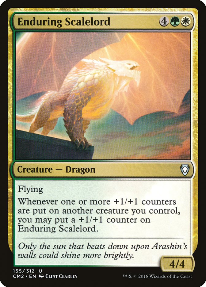 Enduring Scalelord [Commander Anthology Volume II] | Golgari Games