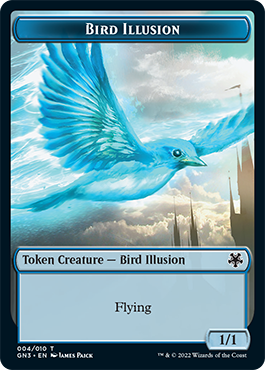 Bird Illusion // Demon Double-Sided Token [Game Night: Free-for-All Tokens] | Golgari Games