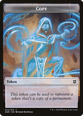 Cat // Copy Double-sided Token [Zendikar Rising Tokens] | Local Legends