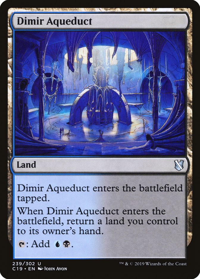 Dimir Aqueduct [Commander 2019] | Golgari Games