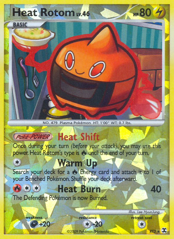 Heat Rotom (RT3) [Platinum: Rising Rivals] | Golgari Games