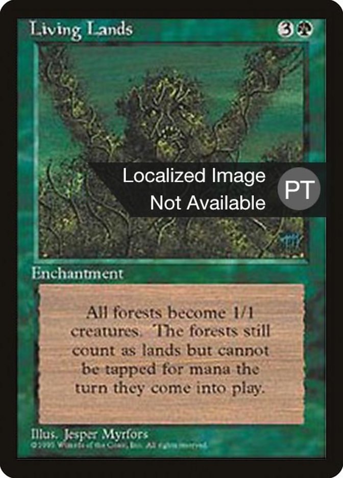 Living Lands [Fourth Edition (Foreign Black Border)] | Golgari Games