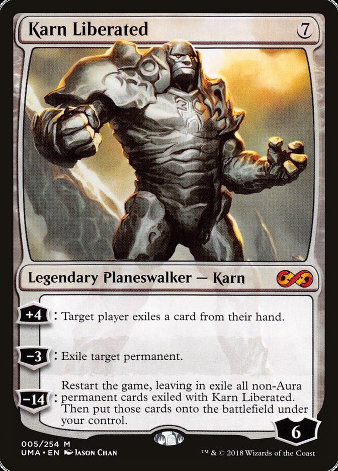 Karn Liberated [Ultimate Masters] | Golgari Games