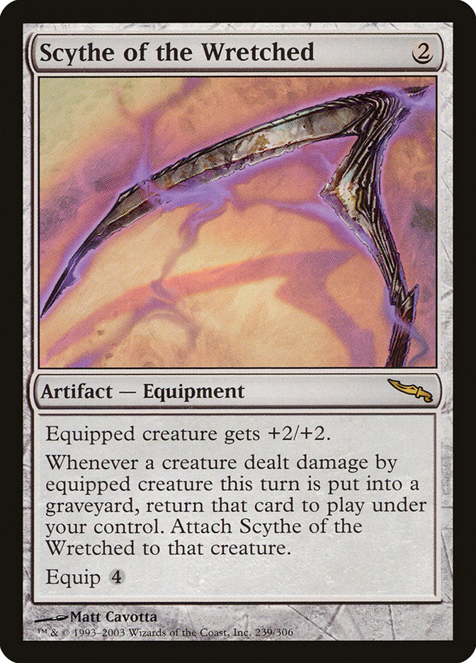 Scythe of the Wretched [Mirrodin] | Local Legends