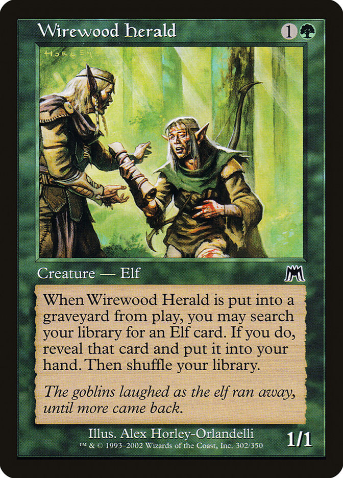 Wirewood Herald [Onslaught] | Golgari Games