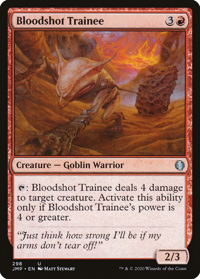 Bloodshot Trainee [Jumpstart] | Local Legends