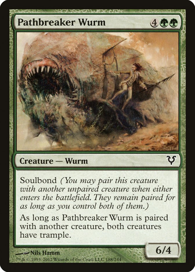 Pathbreaker Wurm [Avacyn Restored] | Golgari Games