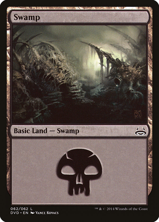 Swamp (62) (Divine vs. Demonic) [Duel Decks Anthology] | Local Legends