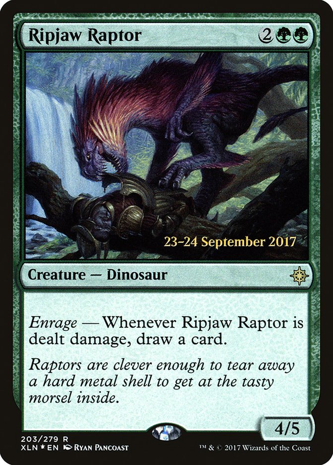 Ripjaw Raptor [Ixalan Prerelease Promos] | Local Legends