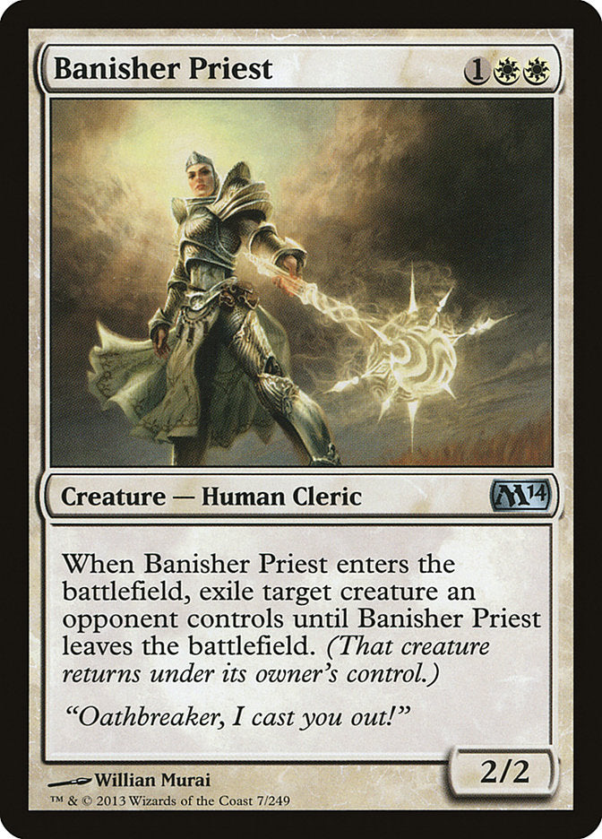 Banisher Priest [Magic 2014] | Golgari Games